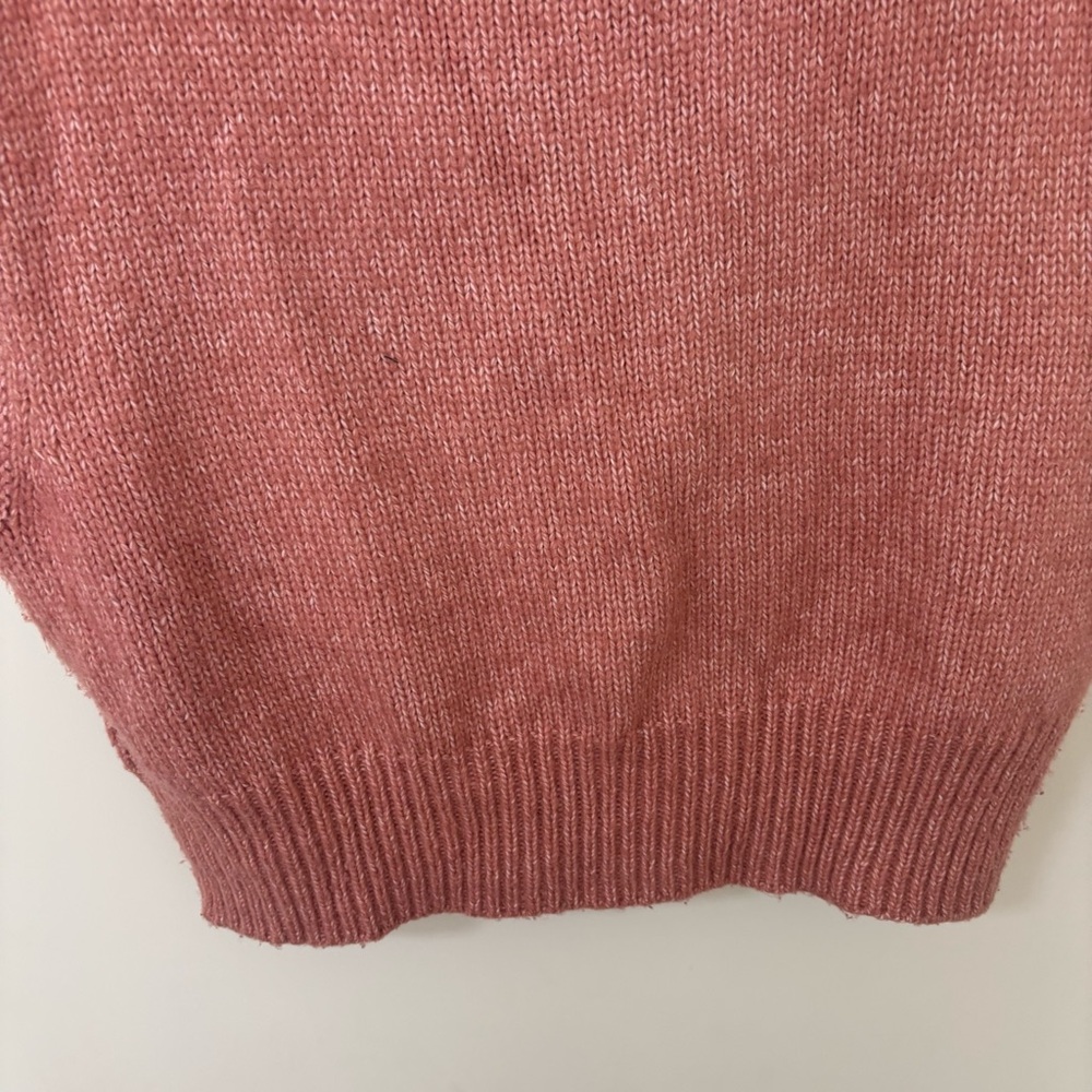 Sincerely Jules Cable Knit sleeveless crew neck Sweater size M - Picture 8 of 9